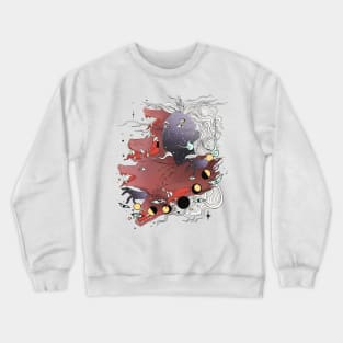 Witch With Wolves Crewneck Sweatshirt